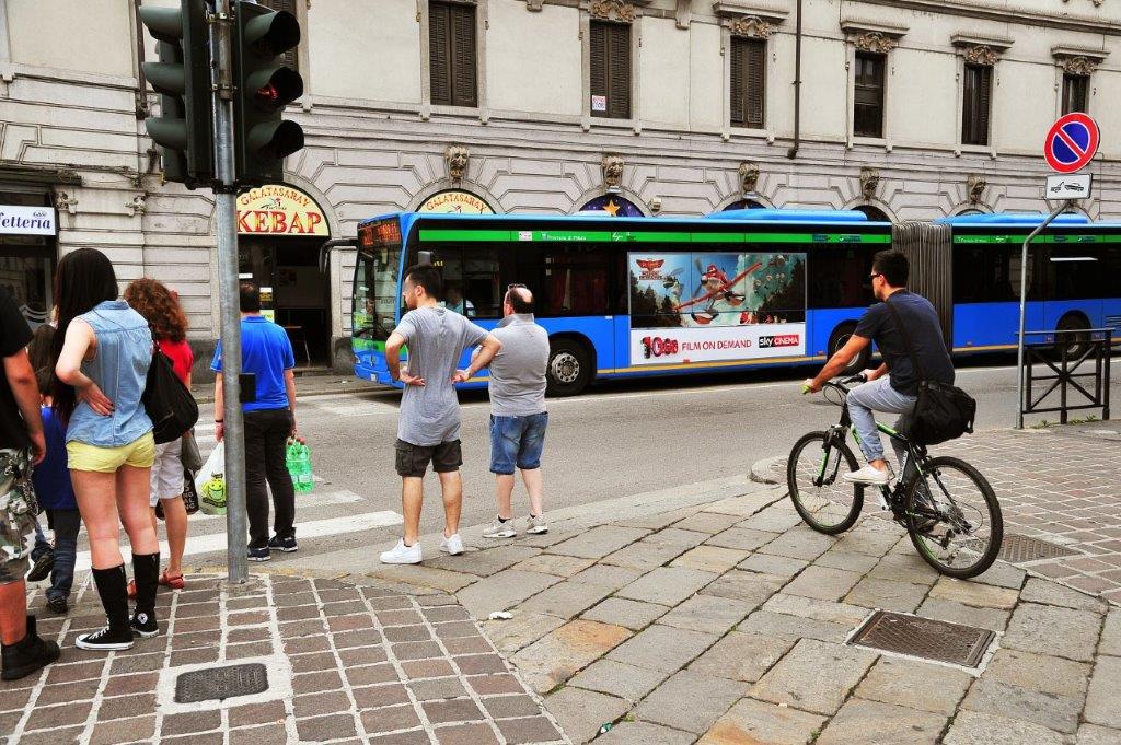 Pubblicità Autobus Poster Dinamico